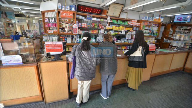 Farmacéuticas: Precios de medicamentos por encima de la inflación. Foto UNO/Juan Manuel Hernández