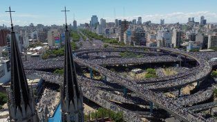 Una movilización histórica para agradecer a los campeones del mundo