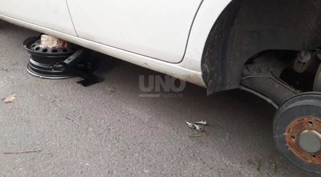 Los delincuentes atacaron en varios sectores de la ciudad.