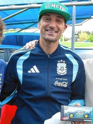 Lionel Scaloni se encontró con su ídolo de Turismo Carretera
