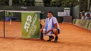 Fede Coria ya piensa en Wimbledon.