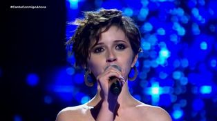 Pilar López sorprendió en Canta conmigo ahora.