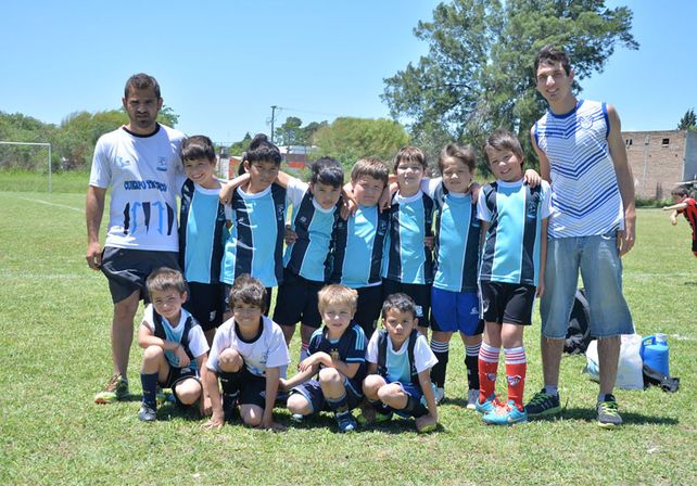 Los chicos de la Escuela Marcos Romero también dijeron presente.