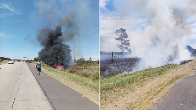 Murió una mujer que protagonizó un vuelco en la autovía 14