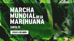 Una nueva marcha en Santa Fe por la legalización de la marihuana