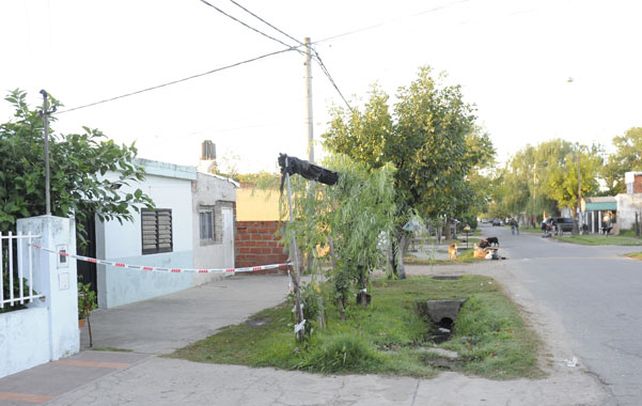 Pasillo. El búnker había sido desbaratado por Gendarmería y vuelto a abrir.