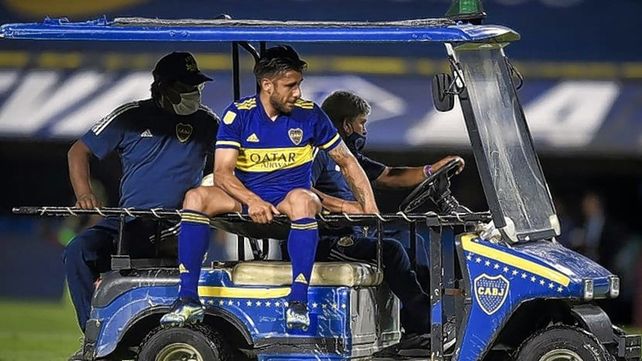 Eduardo Toto Salvio sufrió una dura lesión y Boca lo pierde por seis meses.&nbsp;
