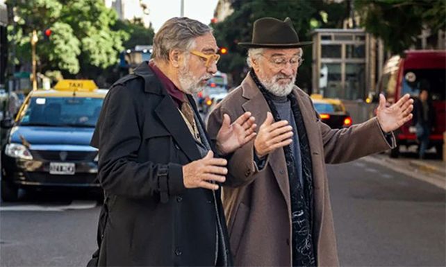 De Niro llegó a la Argentina en mayo de 2022 para el rodaje de “Nada”, en la que tendrá una especial participación.