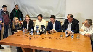 Pullaro recibió a Luis Petri en la Facultad de Ciencias Jurídicas y Sociales de la Universidad Nacional del Litoral.