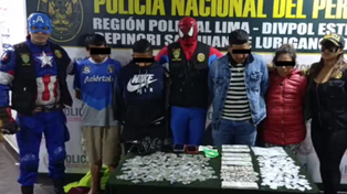 Agentes de policía de Perú se disfrazaron de superhéroes para un operativo anti drogra