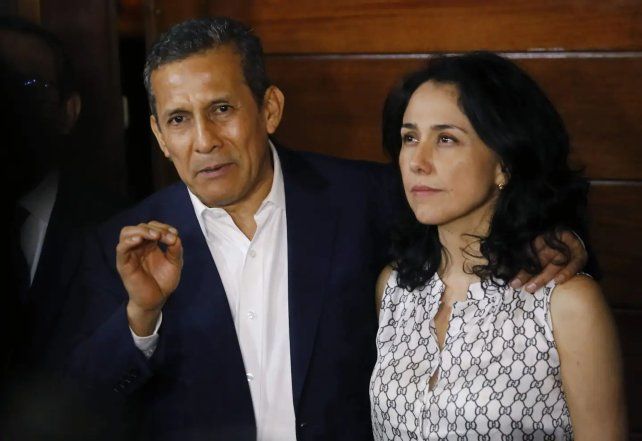 Humala y su esposa