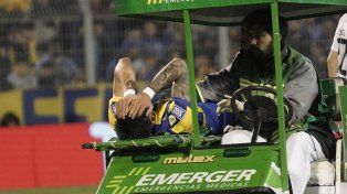 Juan Giménez, el día que se lesionó en el Gigante cuando Central enfrentaba a Riestra.&nbsp; 