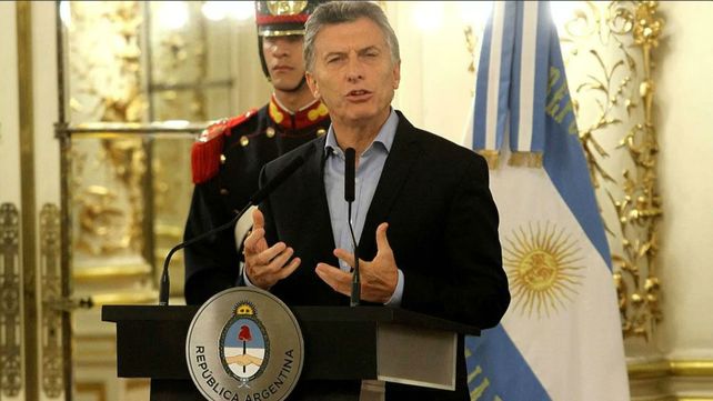 El presidente Mauricio Macri.