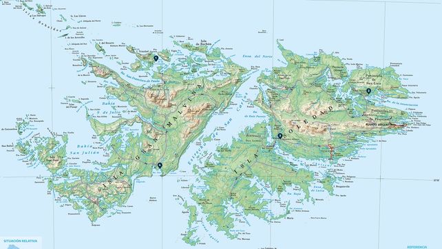 C Mo Es La Edici N Especial De Mapas De Malvinas   Mapa Malvinasjpg 