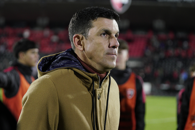 Mauricio Larriera ya informó los titulares de Newells ante Banfield