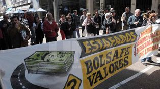 Los damnificados de Bolsafé, hoy esperan a Rossini en el juzgado