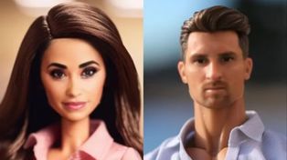 Los rosarinos Antonela Roccuzzo y Lionel Messi no zafaron de tener sus versiones de Barbie y Ken en las redes sociales.&nbsp;