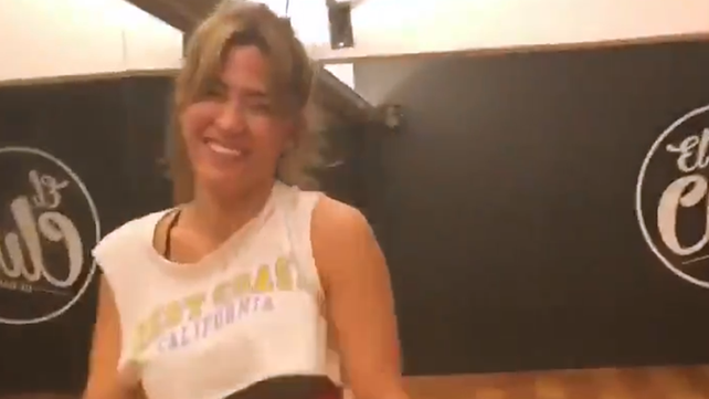 Jimena Barón se ríe de sí misma en los ensayos para el Bailando 2018 Jimena Barón se ríe de sí misma en los ensayos para el Bailando 2018