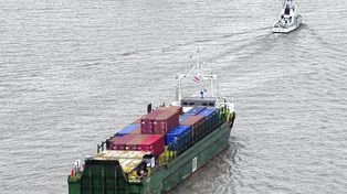 Secuestraron siete toneladas de marihuana en un barco paraguayo