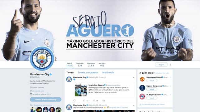 El Kun hizo un gol y se llevó un reconocimiento inolvidable por el récord en el City