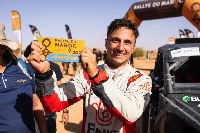 Osmar Anuar vive con intensidad su experiencia en el Dakar.
