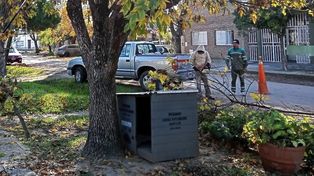 Trabajos de bacheo