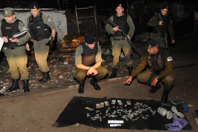 Gendarmería secuestró 127 dosis de cocaína en Rosario durante un operativo