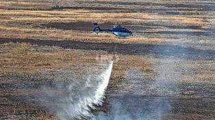 Extinguieron un foco de incendio pero dos siguen activos en Santa Fe