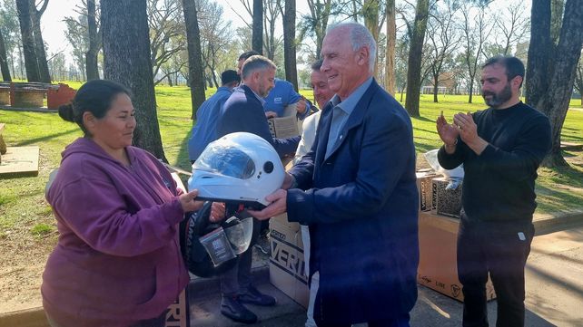Puerto San Martín fue sede de la Clínica de Conducción Segura de Motos