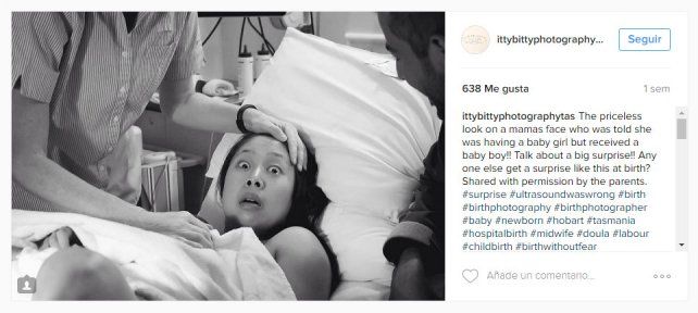 La foto de esta madre sorprendida tras el parto dio la vuelta al mundo