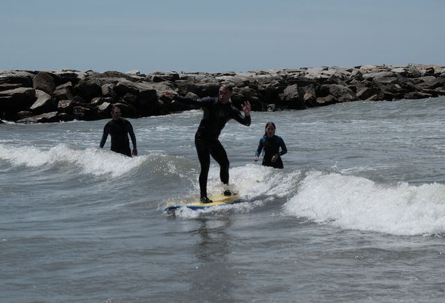 Las 18 fotos del primer Campeonato Sudamericano de surf adaptado