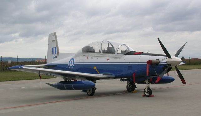 El t6-C Texan. El avión será usado en entrenamiento y control de fronteras.