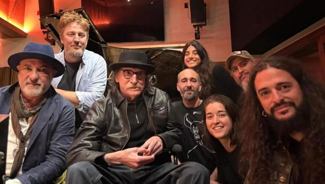 Charly García estuvo grabando en el estudio porteño La Roca: ¿se viene otro disco?