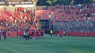 Los jugadores de Newells se quedarán en el Coloso luego del ensayo con vistas al clásico.