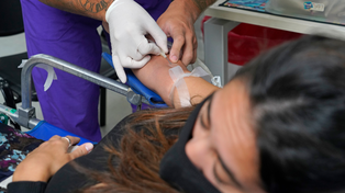 Buscan elevar el suministro del servicio de hemoterapia.