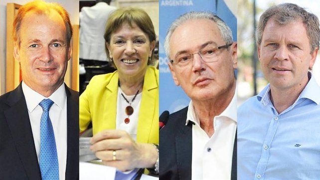 Los diputados Gustavo Bordet