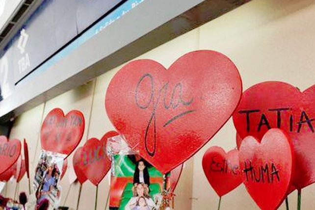 Tragedia de Once: familiares de las víctimas inauguraron un mural a 4 meses del hecho