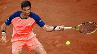 Federico Delbonis se instaló en los cuartos de final del Challenger de San Marino.