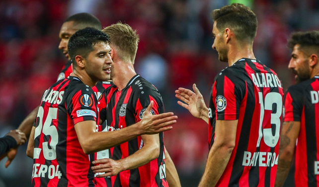 Lucas Alario cerró la Bundesliga con un gol para Leverkusen