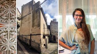 Erica Yánez. La odontóloga y repostera de 35 años es una de las nuevas propietarias rosarinas de casas por un euro en Mussomeli, Sicilia.