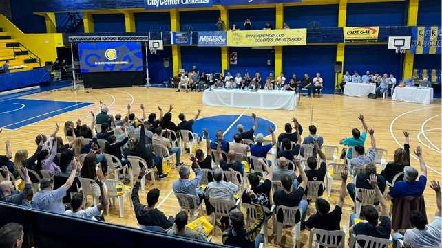Los asambleístas de Central aprobaron la memoria y balance del ejercicio 2023-2024.