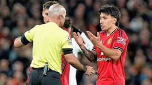 El entrerriano Lisandro Martínez seguirá suspendido por tirarle el pelo a un adversario