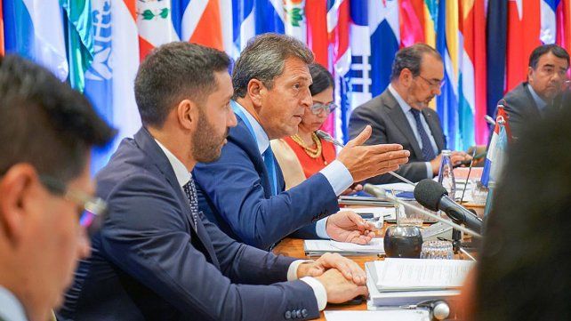 Sergio Massa mantendrá el miércoles una reunión con la directora del FMI