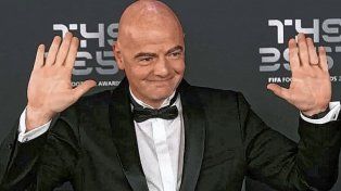 Gianni Infantino habló de los incidentes en el Maracaná.