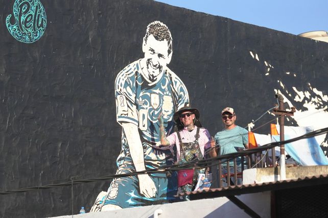 El barrio donde nació Lionel Messi se transforma en un museo a cielo abierto