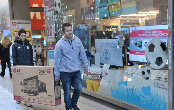 Electrodomésticos. Fue el rubro que más creció en unidades vendidas el mes pasado, con una suba de 6,2%.