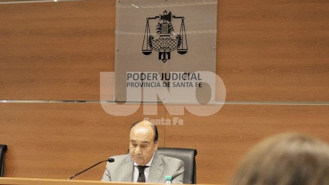 El magistrado. En una audiencia llevada a cabo este miércoles