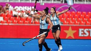 Las Leonas golearon a España en la 2ª del Mundial