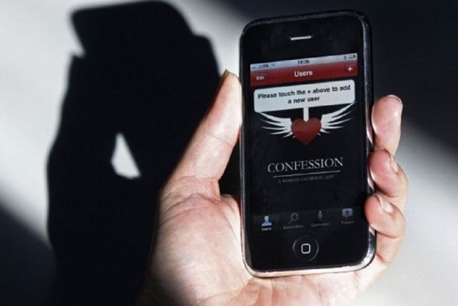 Presentan una aplicación que permite confesarte desde el teléfono