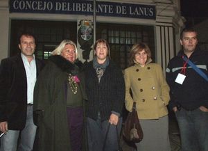 Carrió, Stolbizer y Bullrich hicieron campaña con gente de La Salada
